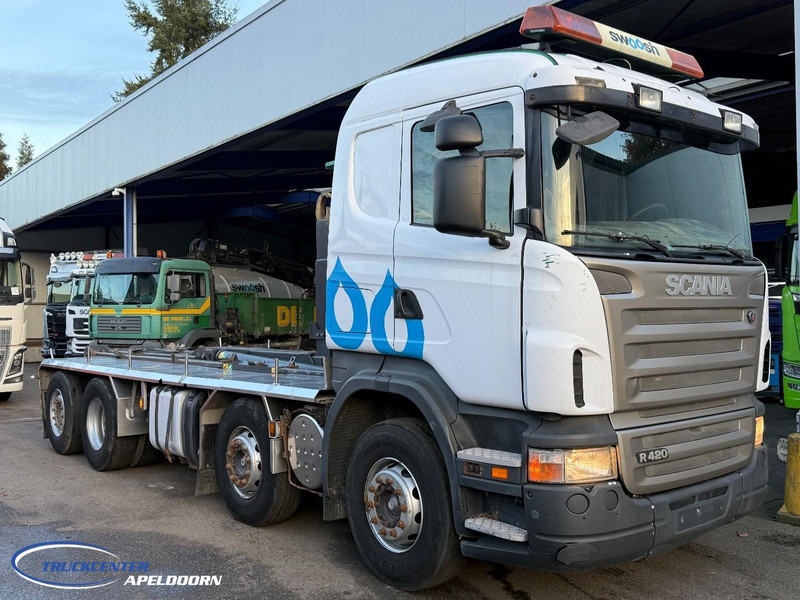 Scania R420 Euro 5, Joab 24T (2017!), 443600 km!, 8x2 - شاحنة برافعة خطافية: صورة 1 Scania R420 Euro 5, Joab 24T (2017!), 443600 km!, 8x2 - شاحنة برافعة خطافية: صورة 1