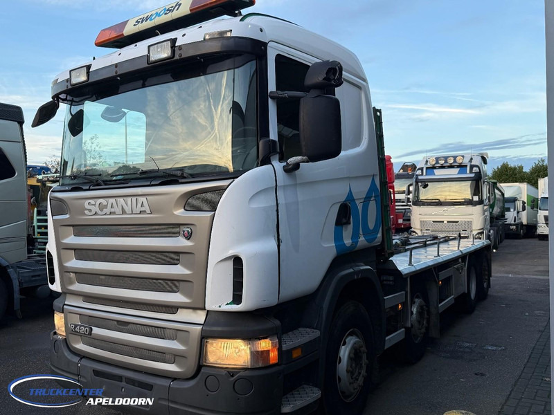 Scania R420 Euro 5, Joab 24T (2017!), 443600 km!, ADR, 8x2 - شاحنة برافعة خطافية: صورة 3 Scania R420 Euro 5, Joab 24T (2017!), 443600 km!, ADR, 8x2 - شاحنة برافعة خطافية: صورة 3