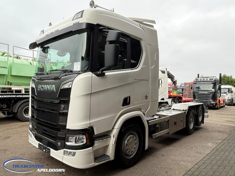 Scania R580 V8 NGS Retarder, 9000 kg Vooras, PTO, 6x2 - شاحنة بهيكل معدني للمقصورة: صورة 4 Scania R580 V8 NGS Retarder, 9000 kg Vooras, PTO, 6x2 - شاحنة بهيكل معدني للمقصورة: صورة 4