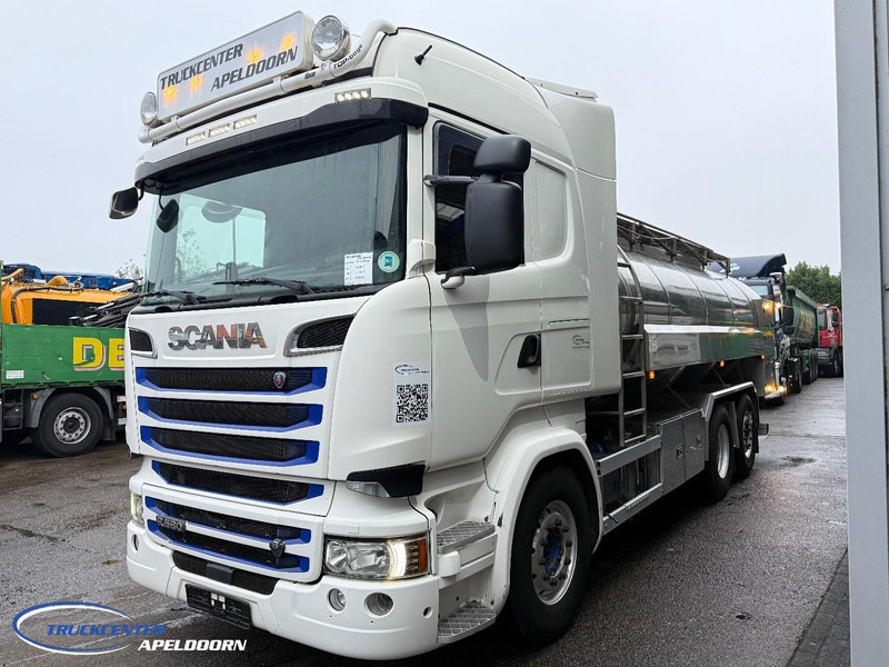 Scania R580 V8 Retarder, Stuuras, 15000 Liter roestvrijstalen tank - شاحنة صهريج: صورة 3 Scania R580 V8 Retarder, Stuuras, 15000 Liter roestvrijstalen tank - شاحنة صهريج: صورة 3