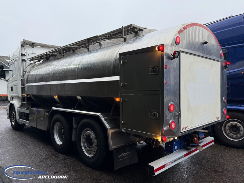 Scania R580 V8 Retarder, Stuuras, 15000 Liter roestvrijstalen tank - شاحنة صهريج: صورة 4 Scania R580 V8 Retarder, Stuuras, 15000 Liter roestvrijstalen tank - شاحنة صهريج: صورة 4