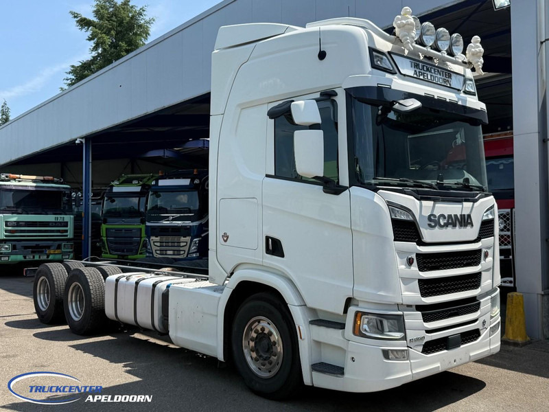 Scania R650 V8 NGS 6x4, Standclima, Retarder, PTO, 9000 Vooras - شاحنة بهيكل معدني للمقصورة: صورة 1 Scania R650 V8 NGS 6x4, Standclima, Retarder, PTO, 9000 Vooras - شاحنة بهيكل معدني للمقصورة: صورة 1