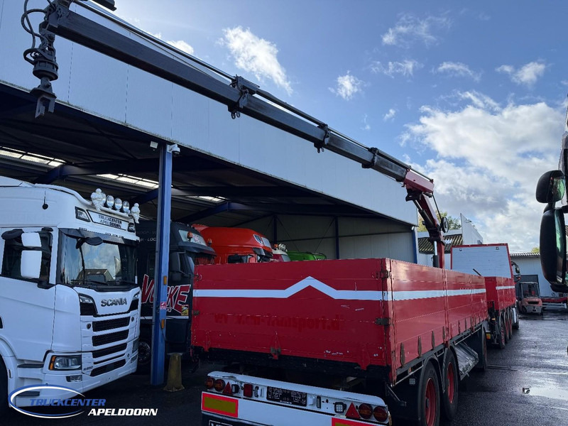 Volvo FH 500 8x4, HMF 2120 K4 + Rotator, + Krone trailer - شاحنات مسطحة, شاحنة كرين: صورة 2 Volvo FH 500 8x4, HMF 2120 K4 + Rotator, + Krone trailer - شاحنات مسطحة, شاحنة كرين: صورة 2