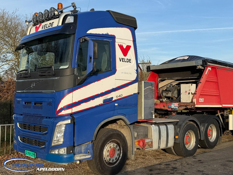 رأس تريلا Volvo FH 540 6x4 Tandemlift, Retarder, Hydrauliek: صورة 1