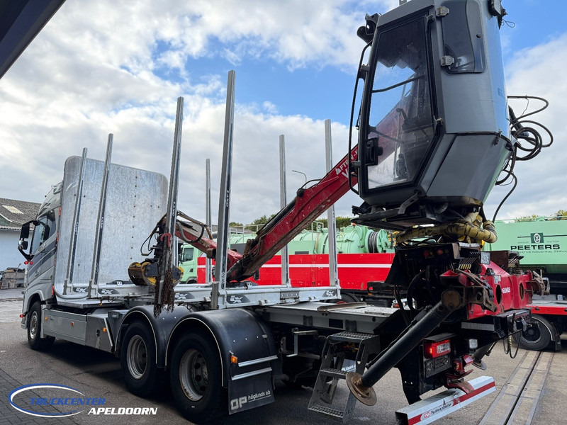 Volvo FH 650 6x4, FTG V1000X.81 laadkraan - شاحنة قطع الأشجار, شاحنة كرين: صورة 4 Volvo FH 650 6x4, FTG V1000X.81 laadkraan - شاحنة قطع الأشجار, شاحنة كرين: صورة 4
