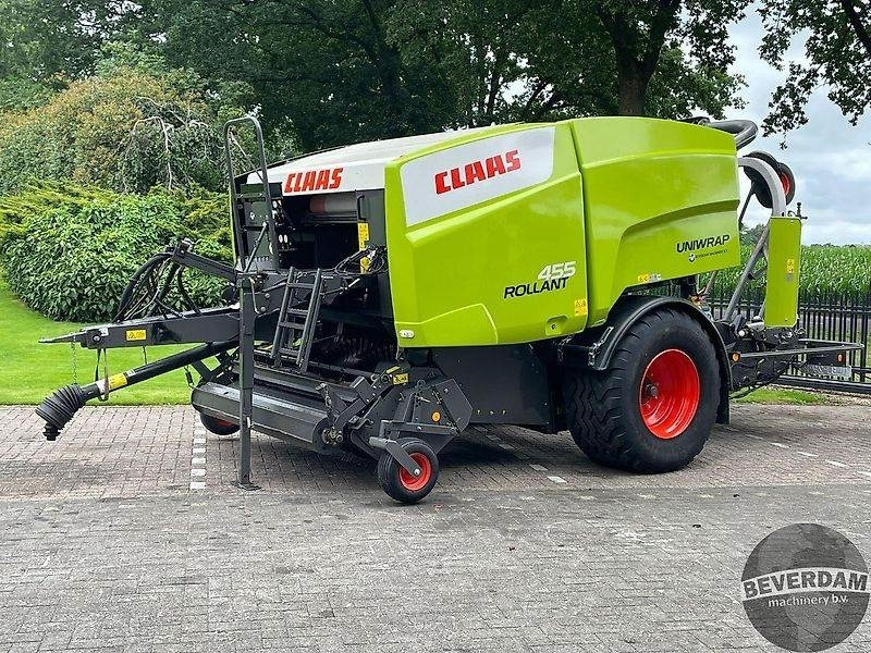 Claas Rollant 455 Uniwrap - آلة بالات مربعة: صورة 1 Claas Rollant 455 Uniwrap - آلة بالات مربعة: صورة 1
