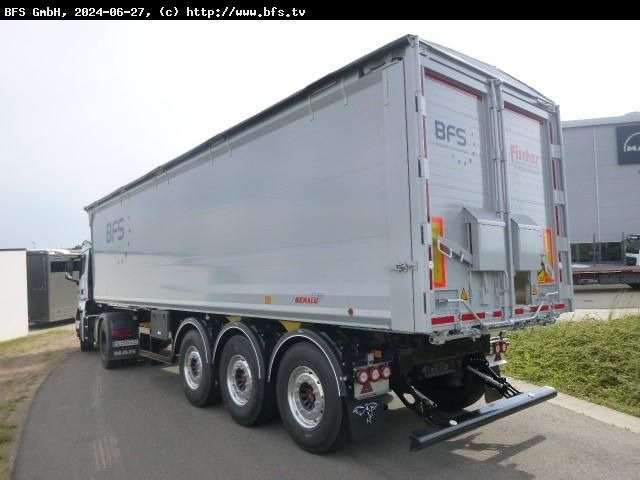Benalu BULKLINER S  52 m³ Alu-Kastenmulde, Kombiklappe - نصف مقطورة قلابة: صورة 2 Benalu BULKLINER S  52 m³ Alu-Kastenmulde, Kombiklappe - نصف مقطورة قلابة: صورة 2