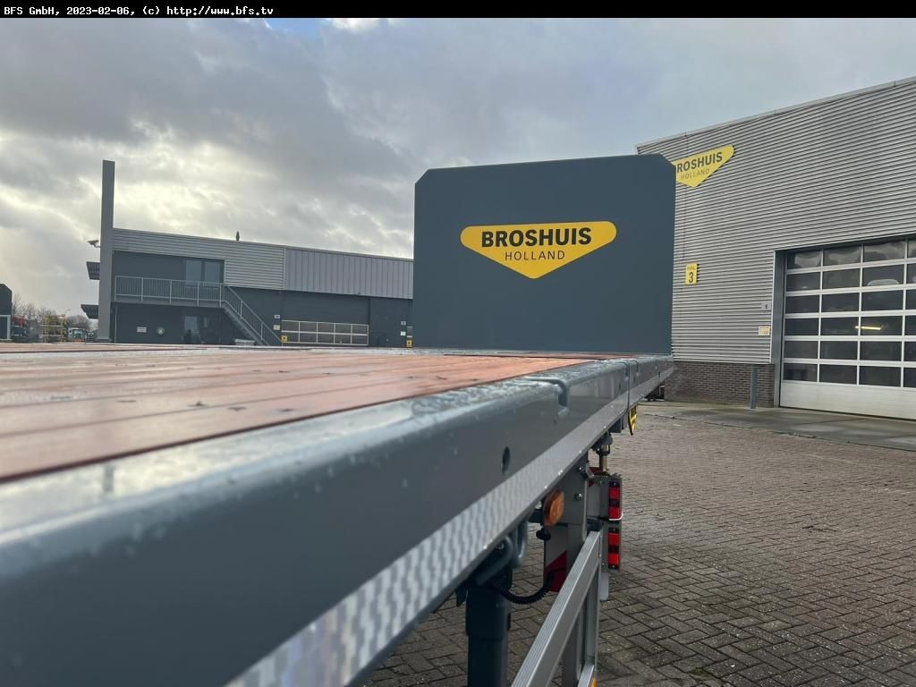 Broshuis Telesattel 1x ausziehbar 3-Achs Telesattel Leich - نصف مقطورة مسطحة: صورة 3 Broshuis Telesattel 1x ausziehbar 3-Achs Telesattel Leich - نصف مقطورة مسطحة: صورة 3