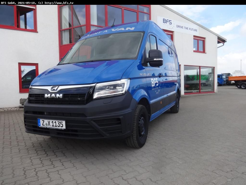 MAN TGE 3.180 4x4 SB Allradantrieb 4x4 Hochdach - شاحنة توصيل مغلقة: صورة 1 MAN TGE 3.180 4x4 SB Allradantrieb 4x4 Hochdach - شاحنة توصيل مغلقة: صورة 1