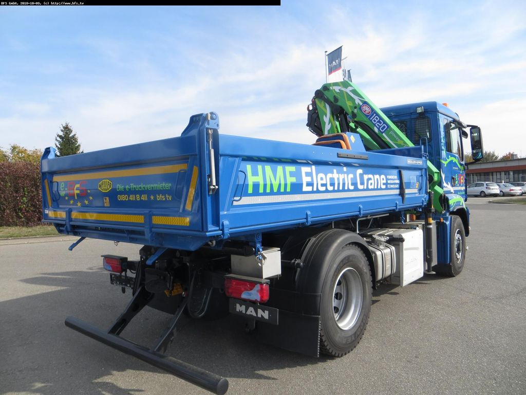 MAN TGS 18.420 4x4H BL HMF,Elektrokran 1820 K4 RC MAN TGS 18.420 4x4H BL HMF,Elektrokran 1820 K4 RC - شاحنة قلاب: صورة 2 MAN TGS 18.420 4x4H BL HMF,Elektrokran 1820 K4 RC MAN TGS 18.420 4x4H BL HMF,Elektrokran 1820 K4 RC - شاحنة قلاب: صورة 2