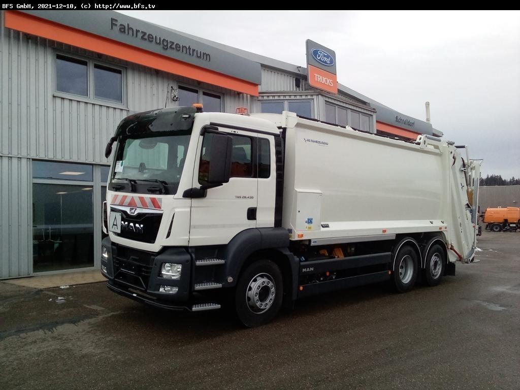 MAN TGS 26.430 6x2-4 BL HS UL Olympus 23 - Euro Max - شاحنة قمامة: صورة 1 MAN TGS 26.430 6x2-4 BL HS UL Olympus 23 - Euro Max - شاحنة قمامة: صورة 1