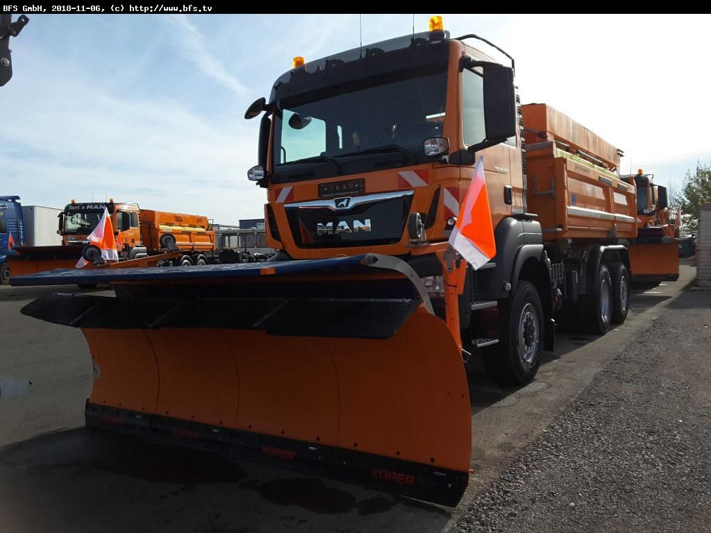 MAN TGS 28.500 6x4-4 BL 3-Seiten-Kipper, Bordmatik l - شاحنة قلاب: صورة 1 MAN TGS 28.500 6x4-4 BL 3-Seiten-Kipper, Bordmatik l - شاحنة قلاب: صورة 1