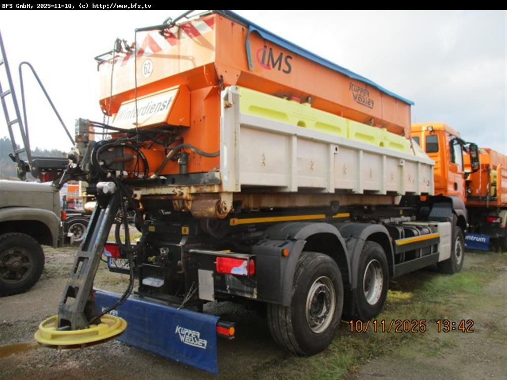 MAN TGS 28.510 6x4-4BL Winterdienst, Meiller - شاحنة برافعة خطافية: صورة 2 MAN TGS 28.510 6x4-4BL Winterdienst, Meiller - شاحنة برافعة خطافية: صورة 2