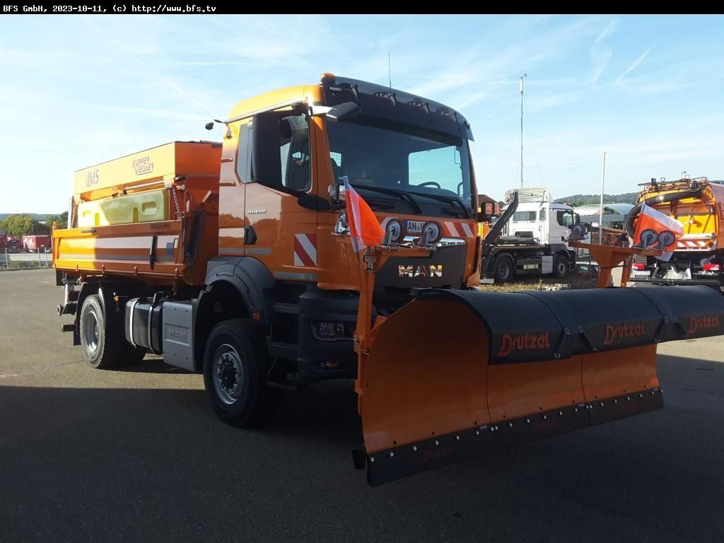 MAN TGS (TG3) 18.510 4x4 BL CH Winterdienst, Kipper - شاحنة قلاب: صورة 3 MAN TGS (TG3) 18.510 4x4 BL CH Winterdienst, Kipper - شاحنة قلاب: صورة 3