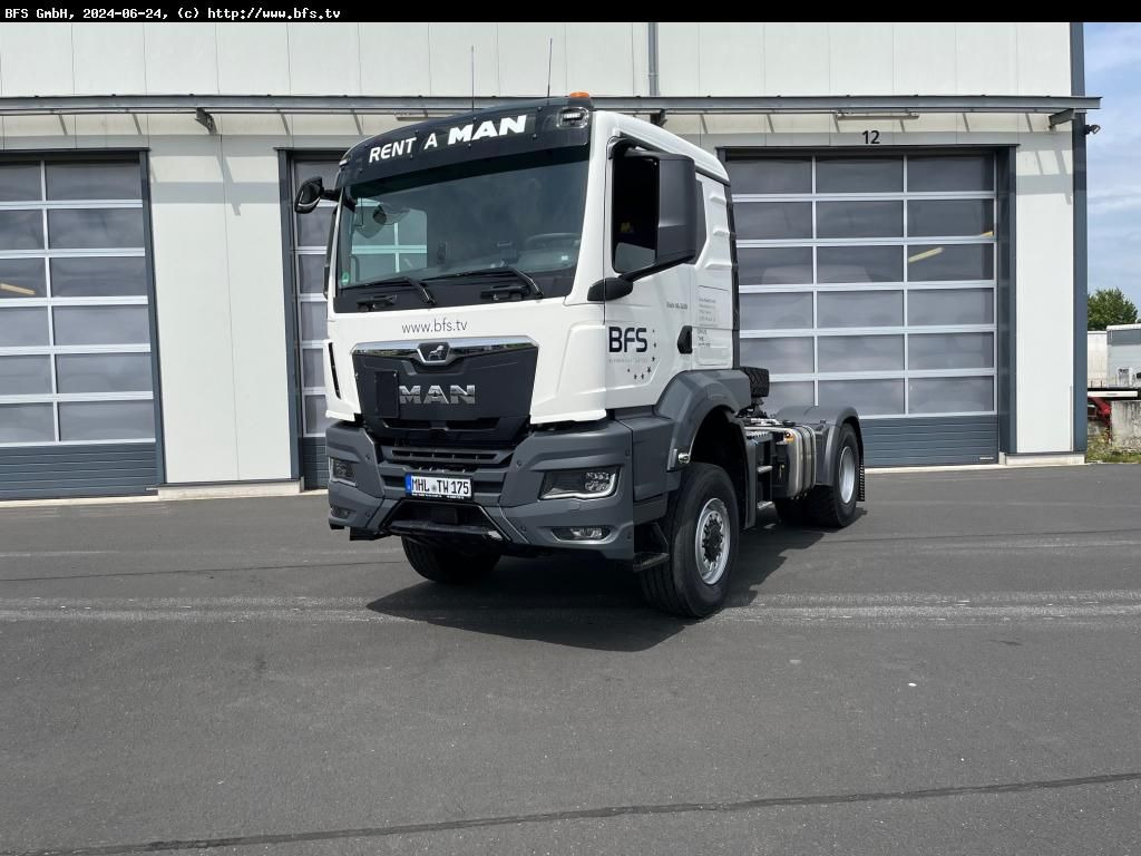 MAN TGS (TG3) 18.520 4x4 BL SA hohe Bauart, Kipphydr - رأس تريلا: صورة 1 MAN TGS (TG3) 18.520 4x4 BL SA hohe Bauart, Kipphydr - رأس تريلا: صورة 1
