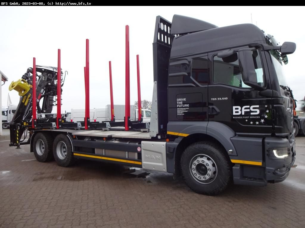 MAN TGS (TG3) 33.510 6x4 BL CH - شاحنة قطع الأشجار: صورة 2 MAN TGS (TG3) 33.510 6x4 BL CH - شاحنة قطع الأشجار: صورة 2