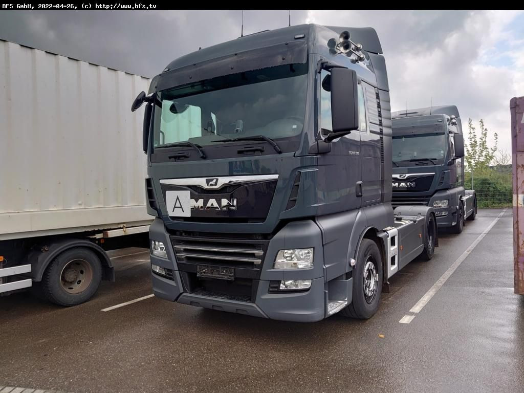 MAN TGX 18.510 4x2 LLS Kipphydraulik, Schubbodenhydr - رأس تريلا: صورة 1 MAN TGX 18.510 4x2 LLS Kipphydraulik, Schubbodenhydr - رأس تريلا: صورة 1