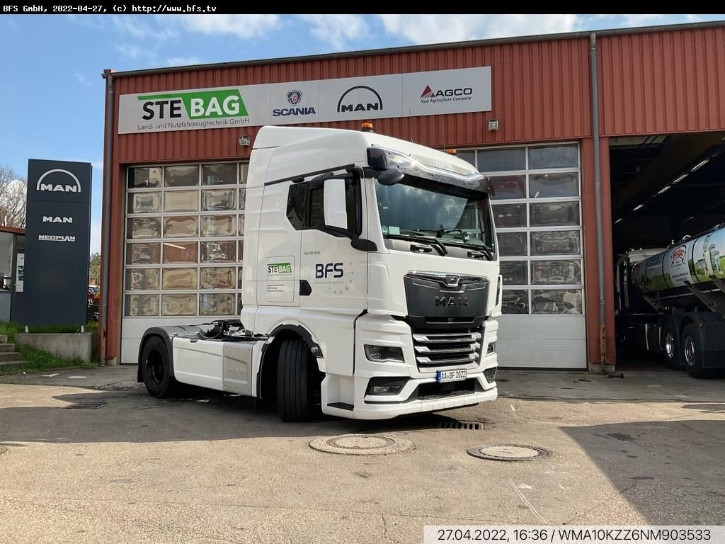 MAN TGX (TG3) 18.510 4x2 LL SA 2 Kreis Kipphydraulik - رأس تريلا: صورة 1 MAN TGX (TG3) 18.510 4x2 LL SA 2 Kreis Kipphydraulik - رأس تريلا: صورة 1