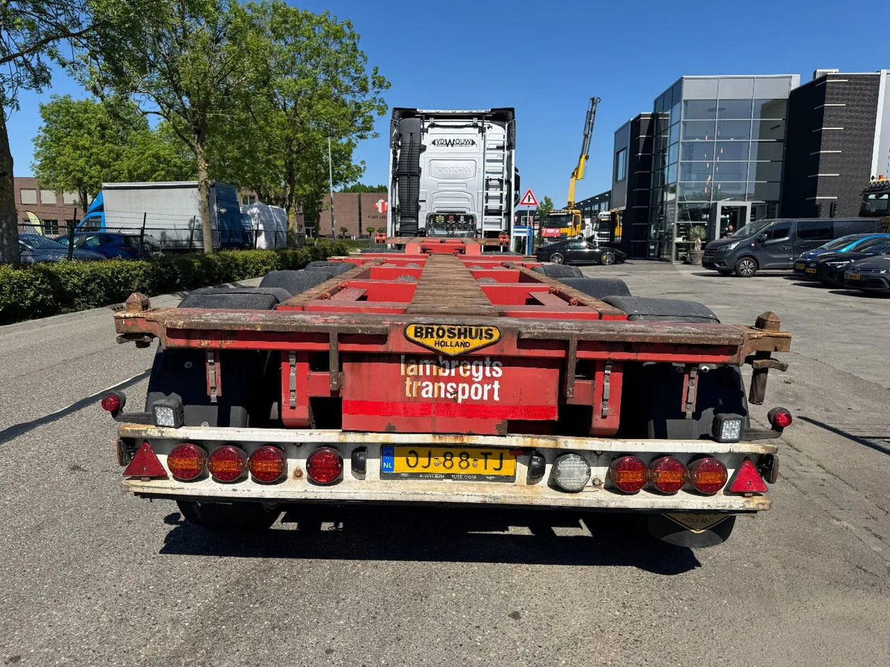 Broshuis 3 UCC-39/45 EU - 3 AXLE SAF + LIFTING AXLE - ناقل حاوية/ نصف مقطورة بحاوية: صورة 2 Broshuis 3 UCC-39/45 EU - 3 AXLE SAF + LIFTING AXLE - ناقل حاوية/ نصف مقطورة بحاوية: صورة 2