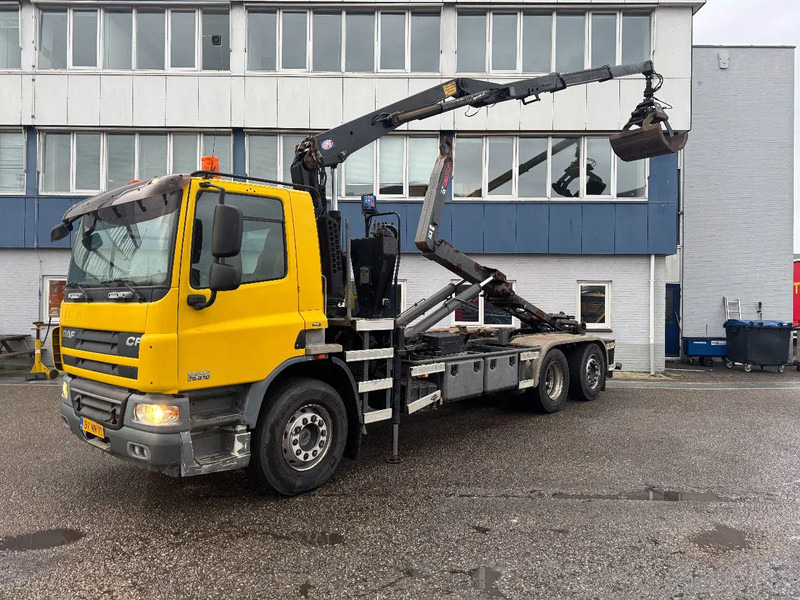 DAF CF 75.310 6X2 EURO 5 HMF 1244 Z2 + REMOTE + HIAB 17T HOOK - شاحنة كرين: صورة 2 DAF CF 75.310 6X2 EURO 5 HMF 1244 Z2 + REMOTE + HIAB 17T HOOK - شاحنة كرين: صورة 2