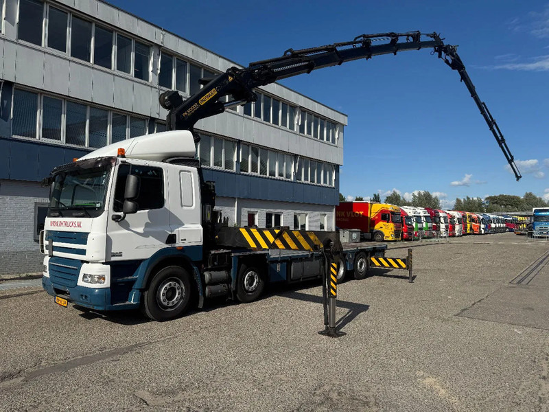 DAF CF 85.410 8X2 EURO 5 PALFINGER PK60002 + FLY JIB + REMOTE + TWISTLOCKS - شاحنة كرين: صورة 2 DAF CF 85.410 8X2 EURO 5 PALFINGER PK60002 + FLY JIB + REMOTE + TWISTLOCKS - شاحنة كرين: صورة 2