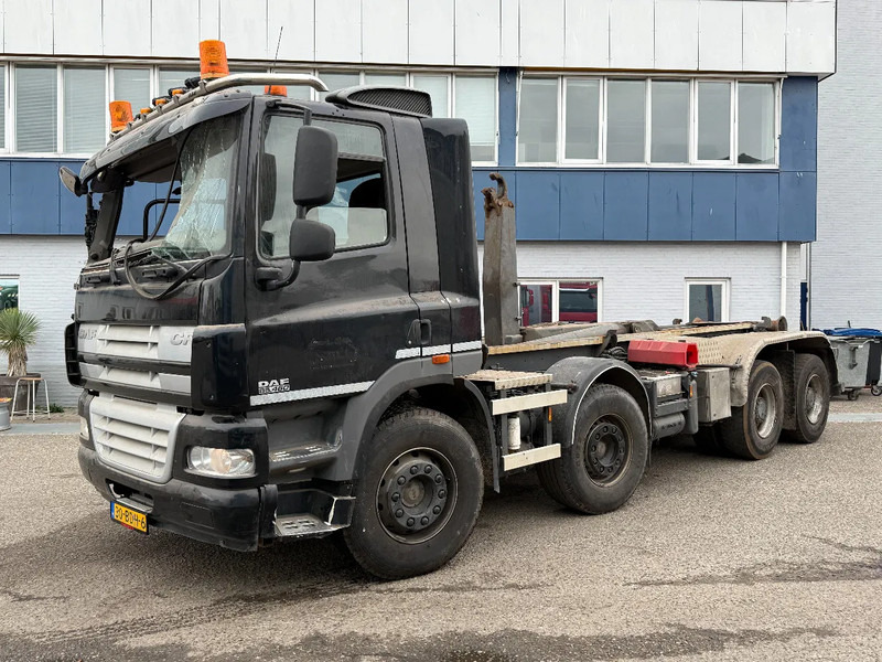 DAF CF 85.460 8X4 EURO 5 - FULL STEEL SUSP. - MANUAL GEAR - BIG AXLES + VDL HOOKLIFT - شاحنة برافعة خطافية: صورة 1 DAF CF 85.460 8X4 EURO 5 - FULL STEEL SUSP. - MANUAL GEAR - BIG AXLES + VDL HOOKLIFT - شاحنة برافعة خطافية: صورة 1