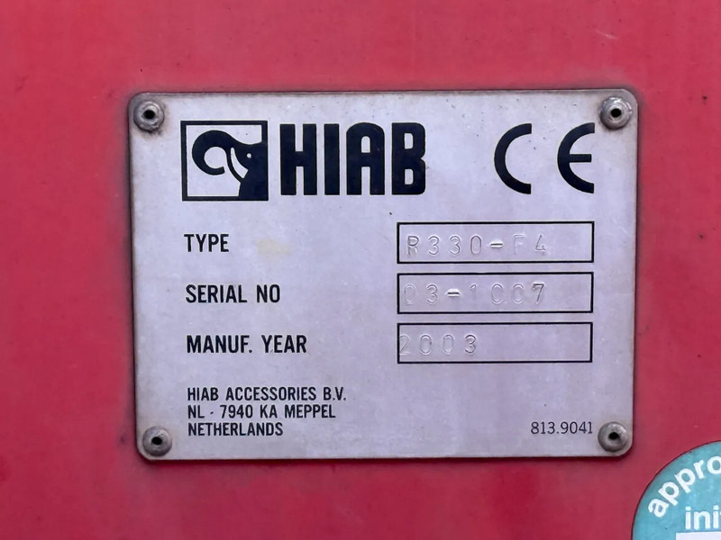 ذراع الرافعة Hiab R330-F4 REMOTE CONTROLE AN STAMPS, HATZ MOTOR: صورة 6 ذراع الرافعة Hiab R330-F4 REMOTE CONTROLE AN STAMPS, HATZ MOTOR: صورة 6