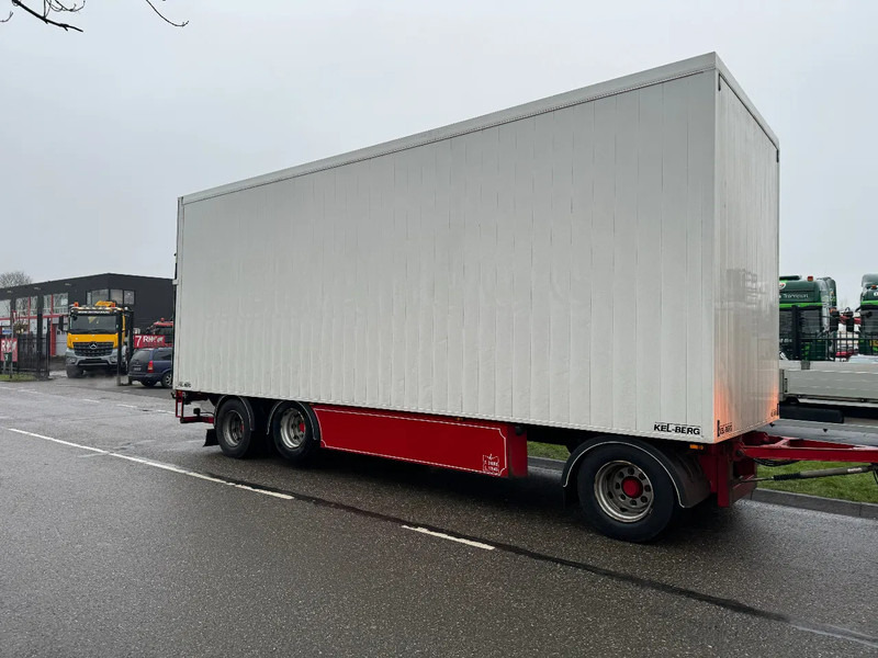 KEL-BERG D24B3 - 3 AXLE BPW + ZEPRO ZHD 250-155 MA - مقطورة بصندوق مغلق: صورة 1 KEL-BERG D24B3 - 3 AXLE BPW + ZEPRO ZHD 250-155 MA - مقطورة بصندوق مغلق: صورة 1