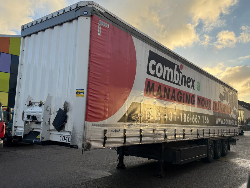 Krone SD - 3 AXLE - DISC BRAKES + SLIDING ROOF - نصف مقطورة بستائر جانبية: صورة 3 Krone SD - 3 AXLE - DISC BRAKES + SLIDING ROOF - نصف مقطورة بستائر جانبية: صورة 3