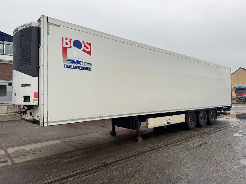 Krone SD 3 AXLE DISC BRAKES THERMO KING SLXe + DHOLLANDIA 2000kg - نصف مقطورة للتبريد: صورة 1 Krone SD 3 AXLE DISC BRAKES THERMO KING SLXe + DHOLLANDIA 2000kg - نصف مقطورة للتبريد: صورة 1