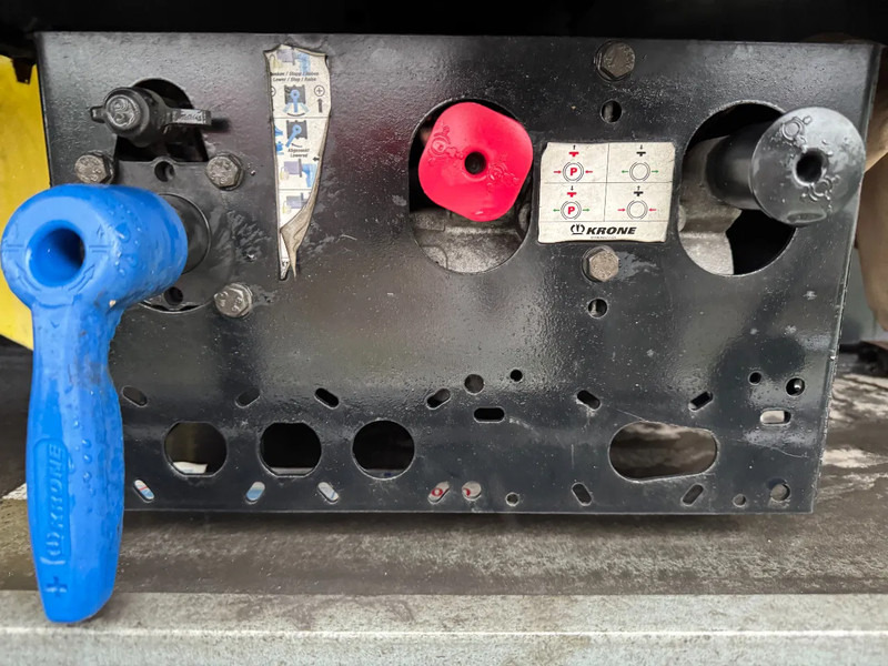 نصف مقطورة بستائر جانبية Krone SD DISC BRAKES SLIDING ROOF PALLETKIST: صورة 9