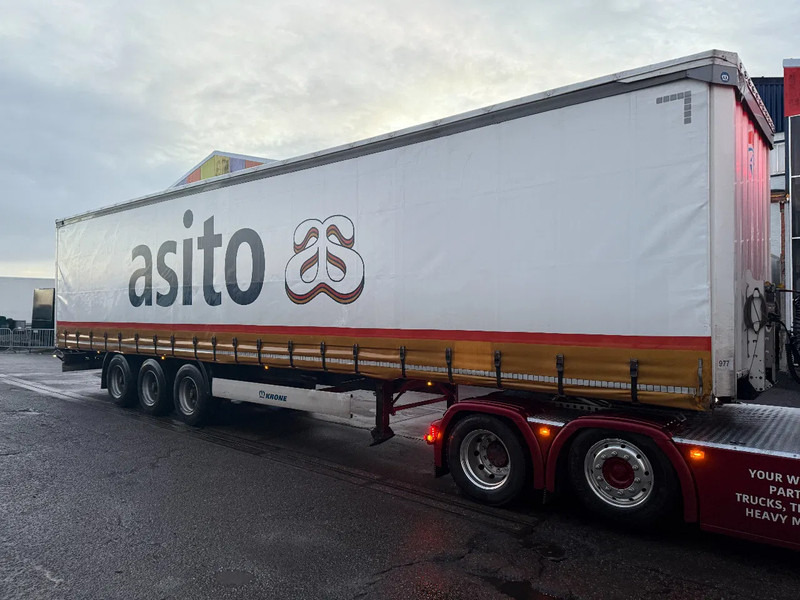 Krone WITH ALUMINIUM SIDEBOARDS, BPW AXLES, SLIDING ROOF - نصف مقطورة بستائر جانبية: صورة 5 Krone WITH ALUMINIUM SIDEBOARDS, BPW AXLES, SLIDING ROOF - نصف مقطورة بستائر جانبية: صورة 5