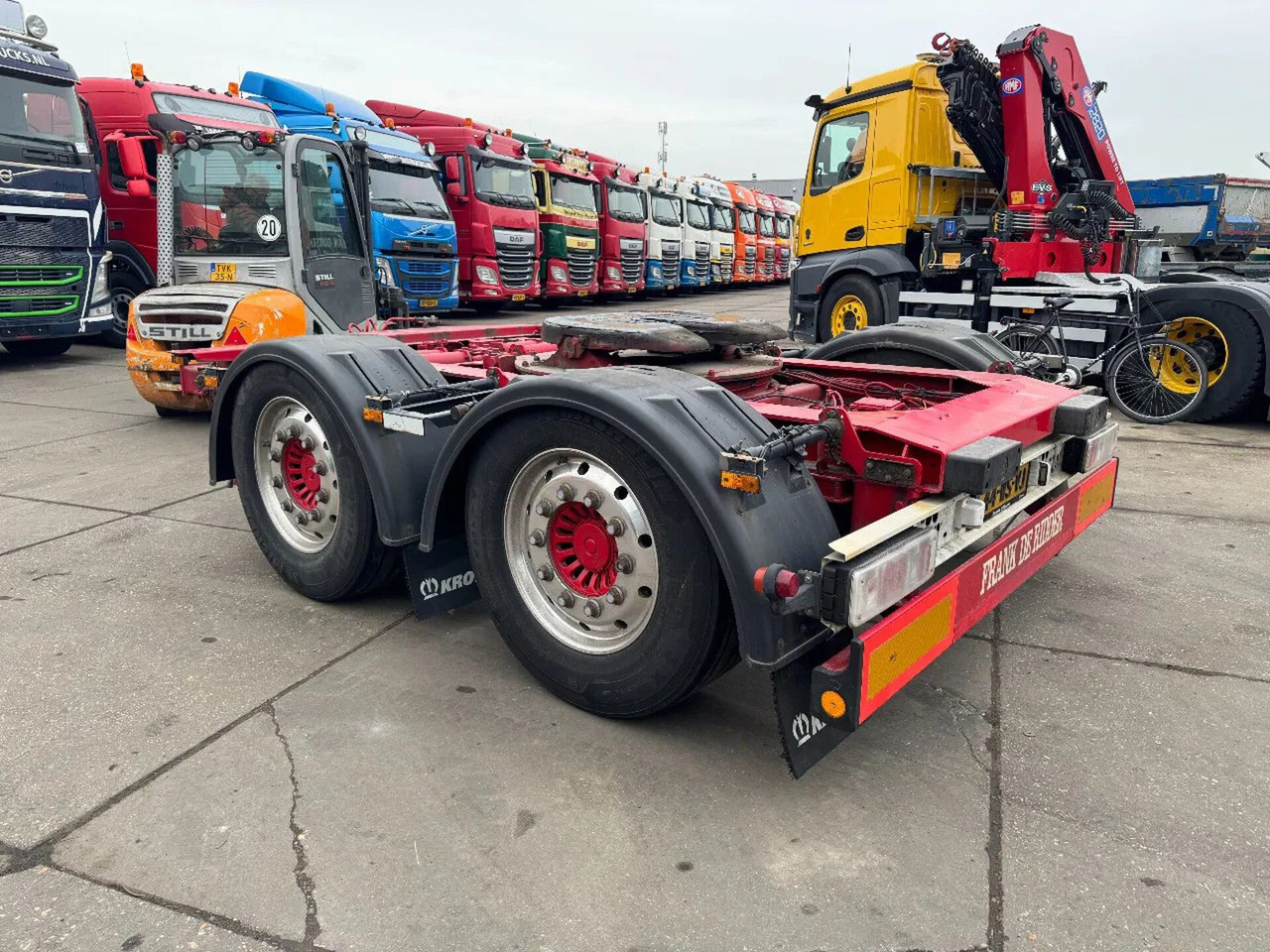 Krone ZZ 2X SAF AXLE UITSCHUIFBARE AANSLUITING - مقطورة دوللي: صورة 3 Krone ZZ 2X SAF AXLE UITSCHUIFBARE AANSLUITING - مقطورة دوللي: صورة 3