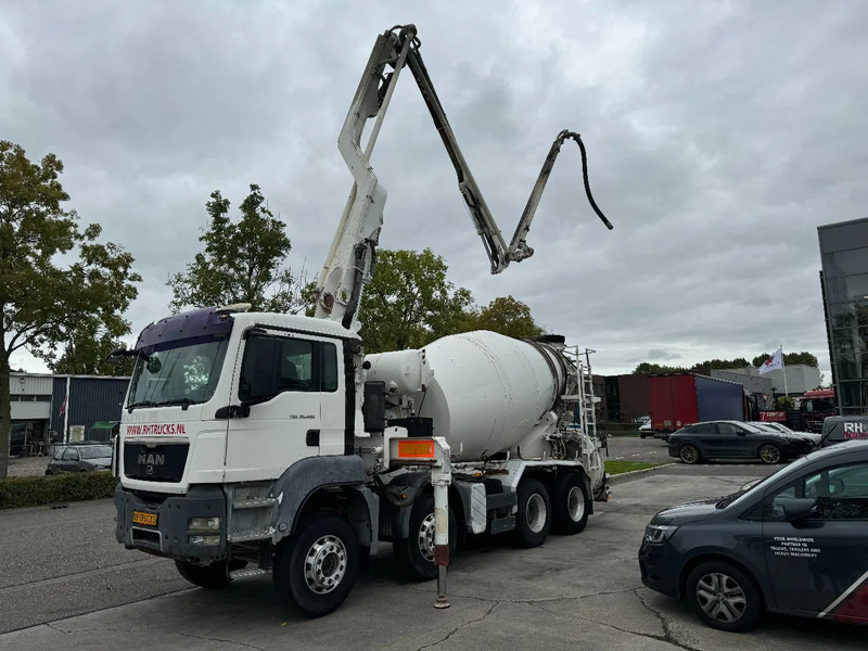 MAN TGS 35.400 8X4 PUTZMEISTER PUMP 21-3 + LIEBHERR MIXER - مضخة خرسانة: صورة 1 MAN TGS 35.400 8X4 PUTZMEISTER PUMP 21-3 + LIEBHERR MIXER - مضخة خرسانة: صورة 1