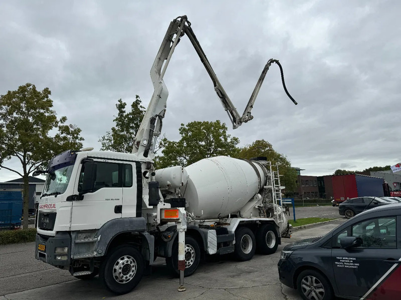 MAN TGS 35.400 8X4 PUTZMEISTER PUMP 21-3 + LIEBHERR MIXER - مضخة خرسانة: صورة 2 MAN TGS 35.400 8X4 PUTZMEISTER PUMP 21-3 + LIEBHERR MIXER - مضخة خرسانة: صورة 2