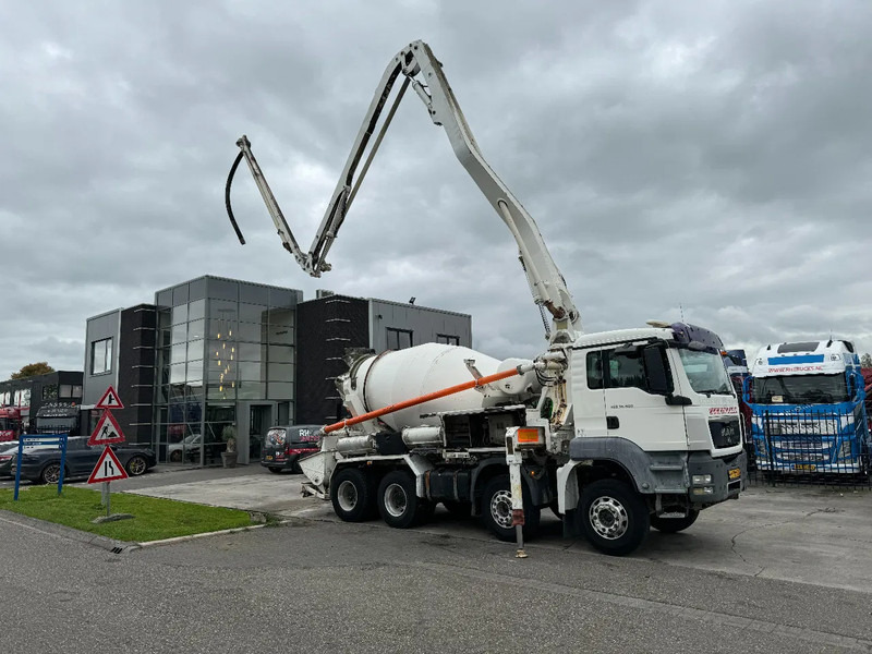 MAN TGS 35.400 8X4 PUTZMEISTER PUMP 21-3 + LIEBHERR MIXER - مضخة خرسانة: صورة 5 MAN TGS 35.400 8X4 PUTZMEISTER PUMP 21-3 + LIEBHERR MIXER - مضخة خرسانة: صورة 5