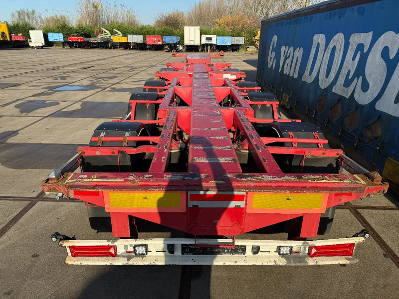 Nooteboom CT-53-04D + CT-26-01,COMBITRAILER 2x20-30-40-45ft HC, 3 X LIFT 2 X STUUR TUV TILL 08-03-2026 - ناقل حاوية/ نصف مقطورة بحاوية: صورة 3 Nooteboom CT-53-04D + CT-26-01,COMBITRAILER 2x20-30-40-45ft HC, 3 X LIFT 2 X STUUR TUV TILL 08-03-2026 - ناقل حاوية/ نصف مقطورة بحاوية: صورة 3