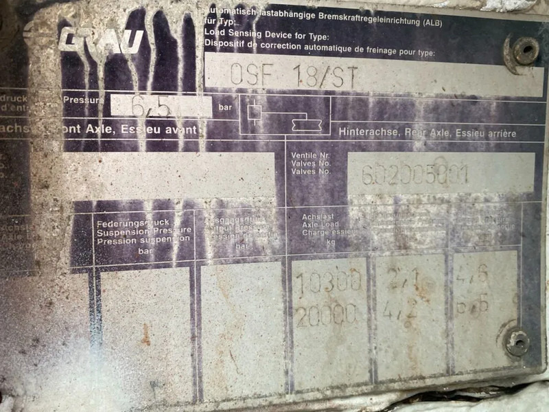 نصف مقطورة مسطحة Orthaus 2 ASSIGE STEERING AXEL MKG HLK 330 VG CRANE: صورة 11 نصف مقطورة مسطحة Orthaus 2 ASSIGE STEERING AXEL MKG HLK 330 VG CRANE: صورة 11