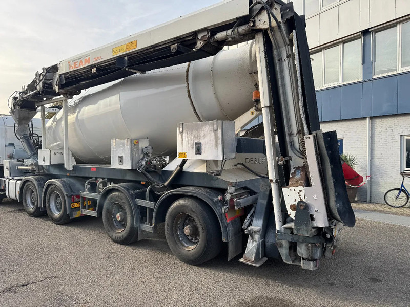 رأس تريلا Scania P450 6X4 EURO 6 + DE BUF BETON TRAILER + THEAM BELT: صورة 8