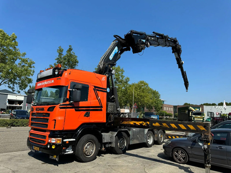 Scania R560 V8 8X2 + EFFER CRANE 1550 6S + FLYJIP 6XHYDR + REMOTE + WINCH - مقطورة السحب: صورة 2 Scania R560 V8 8X2 + EFFER CRANE 1550 6S + FLYJIP 6XHYDR + REMOTE + WINCH - مقطورة السحب: صورة 2