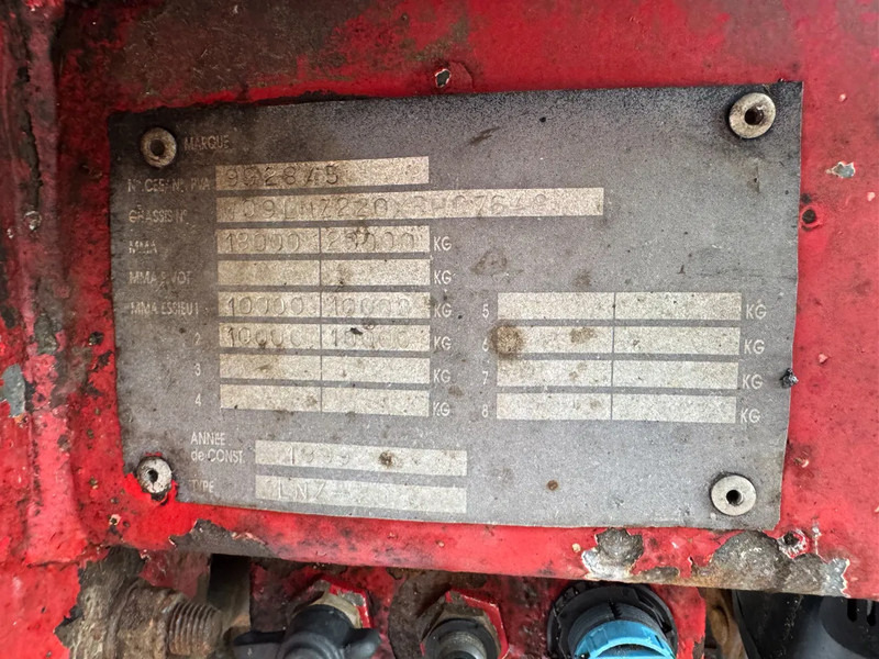 شاحنة قطع الأشجار Scania R580 6X4 EPSILON S270L88 2 AXLE HANGER: صورة 15