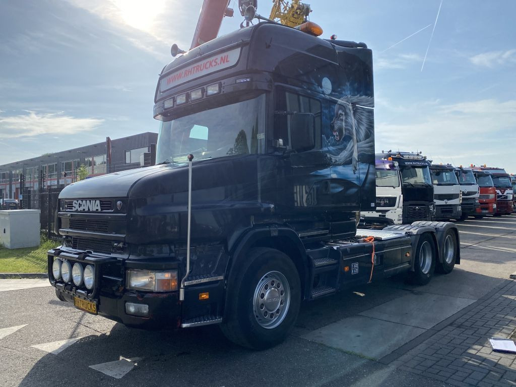 Scania T164-580 V8 6X2 + RETARDER + KIEPHYDRAULIEK - EU - مقطورة السحب: صورة 4 Scania T164-580 V8 6X2 + RETARDER + KIEPHYDRAULIEK - EU - مقطورة السحب: صورة 4