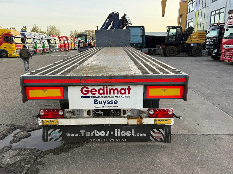 TURBO'S HOET 3 AXLE + AMCO-VEBA V929 6S CRANE + REMOTE - نصف مقطورة مسطحة: صورة 4 TURBO'S HOET 3 AXLE + AMCO-VEBA V929 6S CRANE + REMOTE - نصف مقطورة مسطحة: صورة 4