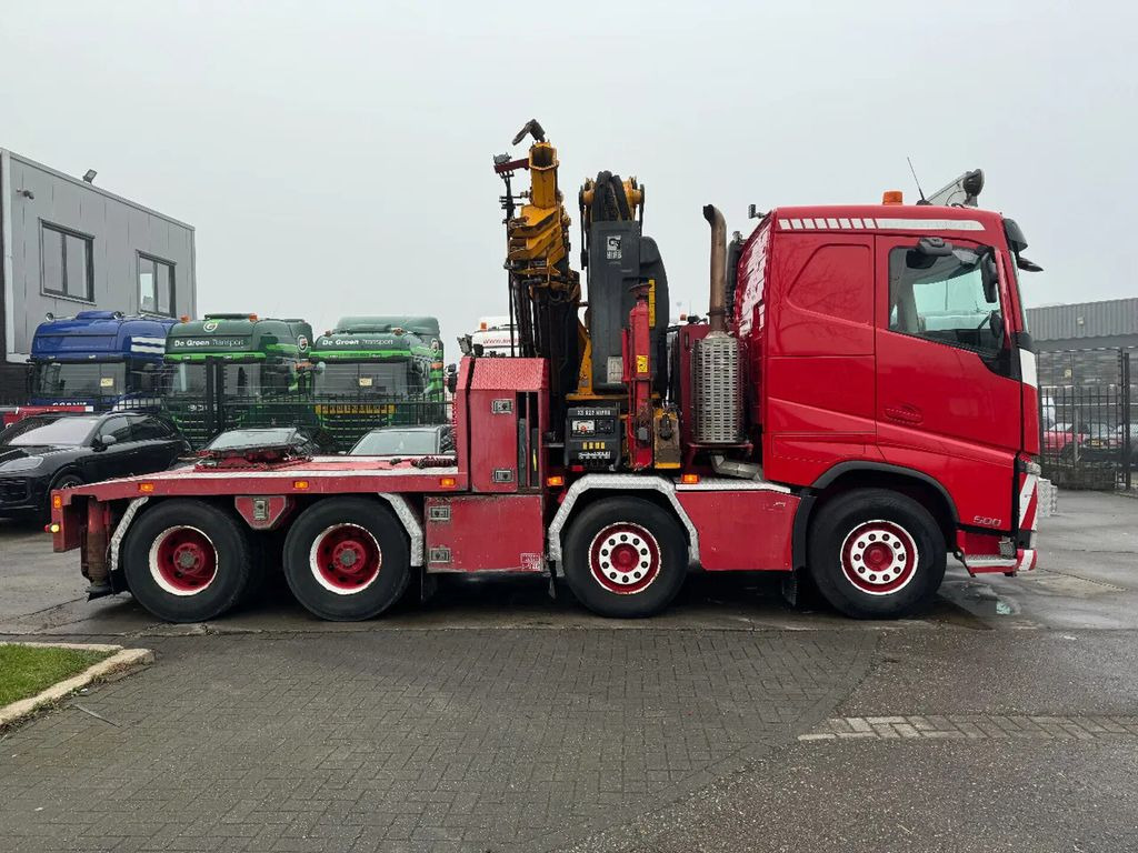 مقطورة السحب Volvo FH 500 8X4 - EURO 6 + HIAB 622 + REMOTE CONTROL: صورة 9