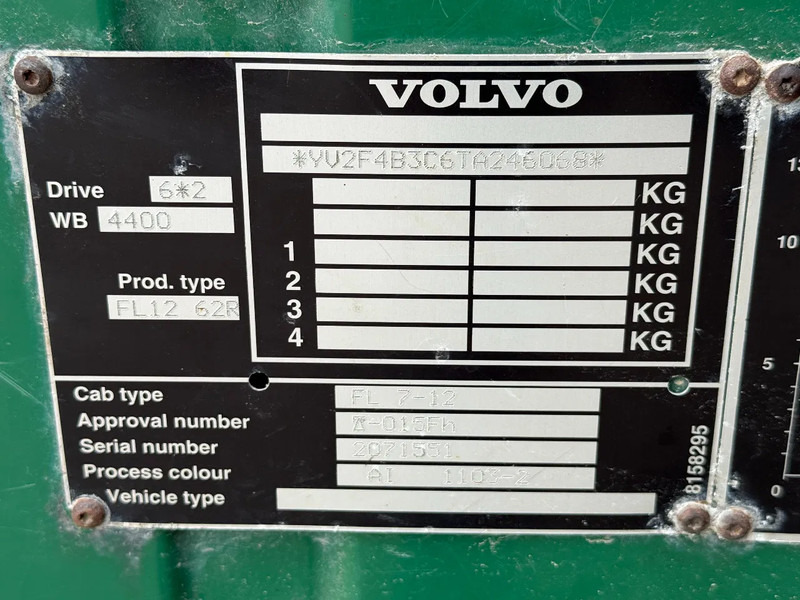 تأجير Volvo FL 12.420 6X2 MANUAL GEAR / FULL STEEL SUSP. / 10 TYRES / HUB REDUCT. + CABLELIFT TIPPER + CONTAINER FLATBED Volvo FL 12.420 6X2 MANUAL GEAR / FULL STEEL SUSP. / 10 TYRES / HUB REDUCT. + CABLELIFT TIPPER + CONTAINER FLATBED: صورة 19 تأجير Volvo FL 12.420 6X2 MANUAL GEAR / FULL STEEL SUSP. / 10 TYRES / HUB REDUCT. + CABLELIFT TIPPER + CONTAINER FLATBED Volvo FL 12.420 6X2 MANUAL GEAR / FULL STEEL SUSP. / 10 TYRES / HUB REDUCT. + CABLELIFT TIPPER + CONTAINER FLATBED: صورة 19