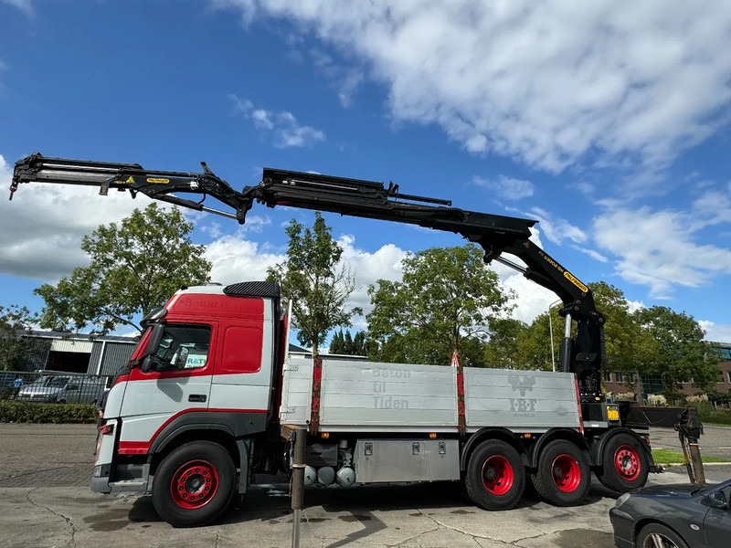 Volvo FMX 460 8X4 PALFINGER PK53002 + FLY JIP AN REMOTE CONTROLE, LAST AXEL STEERING - شاحنات مسطحة, شاحنة كرين: صورة 1 Volvo FMX 460 8X4 PALFINGER PK53002 + FLY JIP AN REMOTE CONTROLE, LAST AXEL STEERING - شاحنات مسطحة, شاحنة كرين: صورة 1