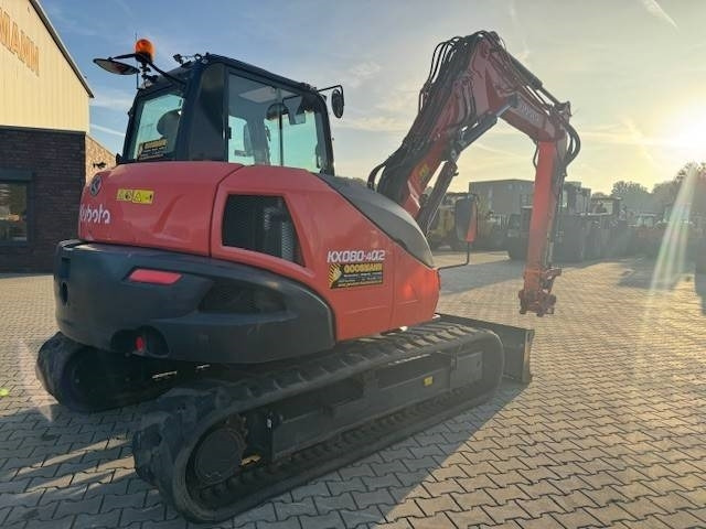 Kubota KX080-4a2 - حفار صغير: صورة 3 Kubota KX080-4a2 - حفار صغير: صورة 3