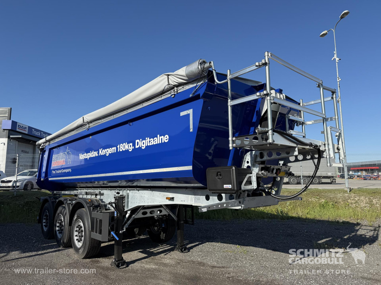 SCHMITZ Tipper Steel half pipe body 24m³ - نصف مقطورة قلابة: صورة 5 SCHMITZ Tipper Steel half pipe body 24m³ - نصف مقطورة قلابة: صورة 5