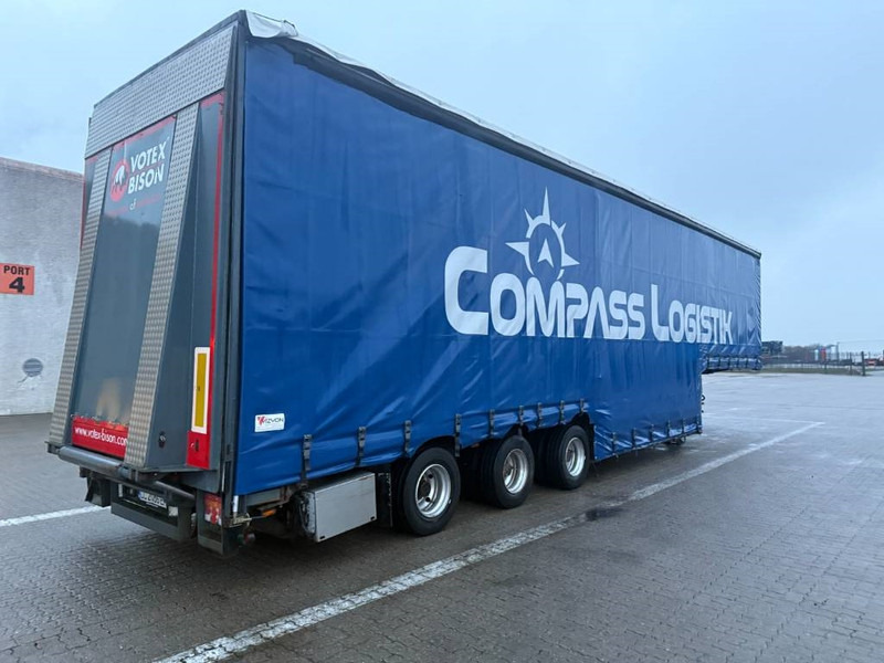 Kromhout Curtain stepdeck/Plane tiefbettauflieger/Nedbygget - نصف مقطورة بستائر جانبية: صورة 3 Kromhout Curtain stepdeck/Plane tiefbettauflieger/Nedbygget - نصف مقطورة بستائر جانبية: صورة 3