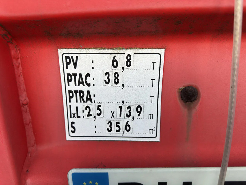 نصف مقطورة بستائر جانبية Fruehauf TX34 - SMB - DISC: صورة 13